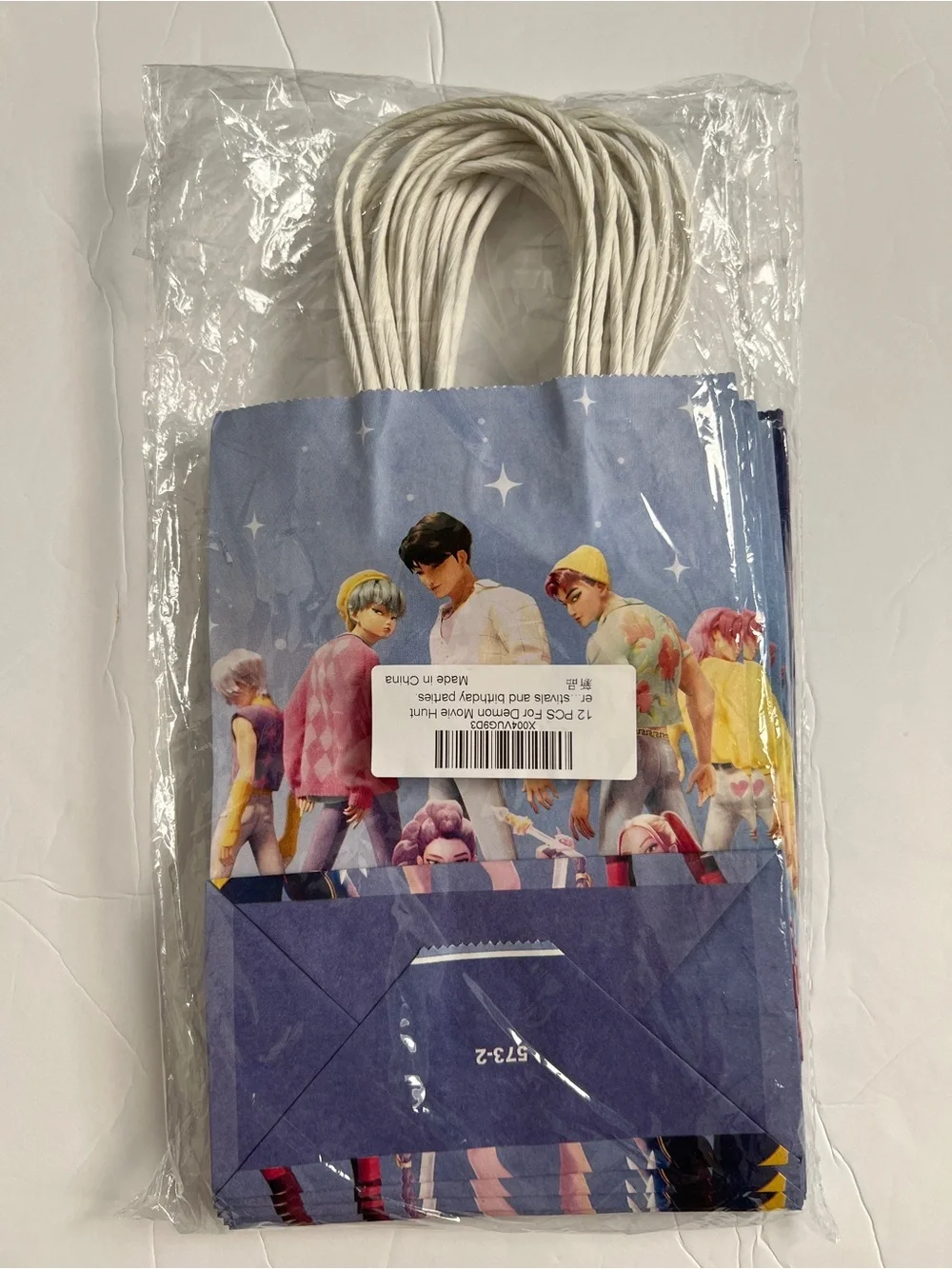 Kpop Demon Hunters Huntrix x Saja Boys Paper Party Gift Bags